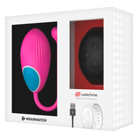 Wearwatch Egg vibrotojás távirányító órával – fukszia / fekete (7)