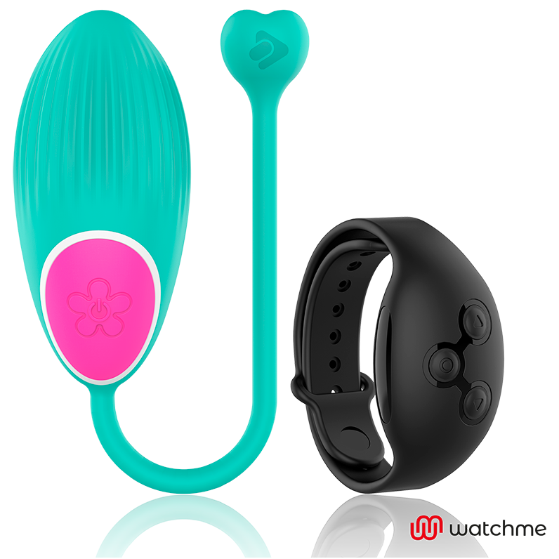 Wearwatch Egg vibrotojás távirányító órával – tengerkék / fekete (2)