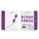 Intense Kisha Fit dupla szilikon gésagolyó – lila – 3. kép