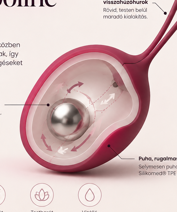 Joyballs Secret Single piros gésagolyó