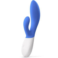 LELO Ina Wave 2 hullámzó nyuszis vibrátor, égkék, termékfotó
