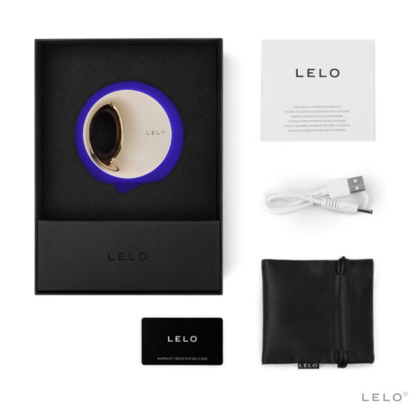 LELO Ora 3 nyelves csiklóizgató, éjkék