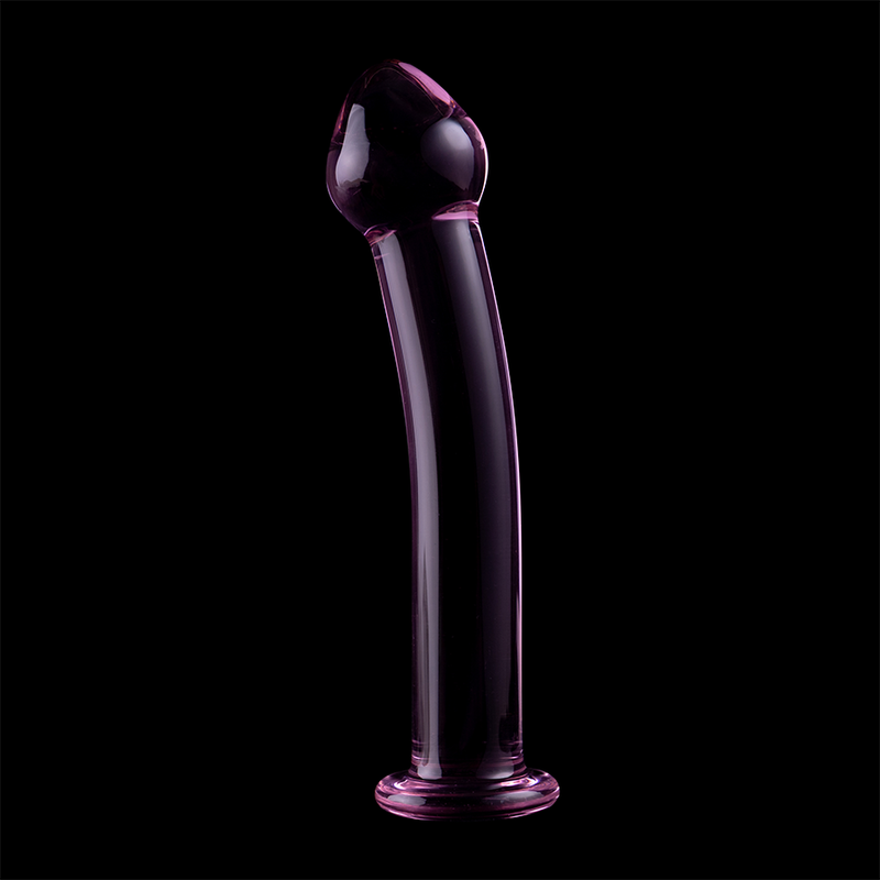 Nebula Model 11 üvegdildó, 16 cm – rózsaszín – 6. kép