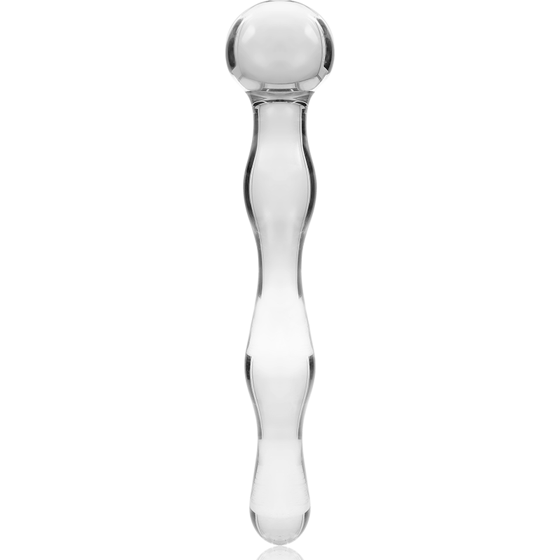 Nebula Model 13 üvegdildó, 18 cm – átlátszó – 5. kép
