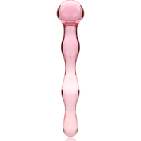 Nebula Model 13 üvegdildó, 18 cm – rózsaszín – 4. kép