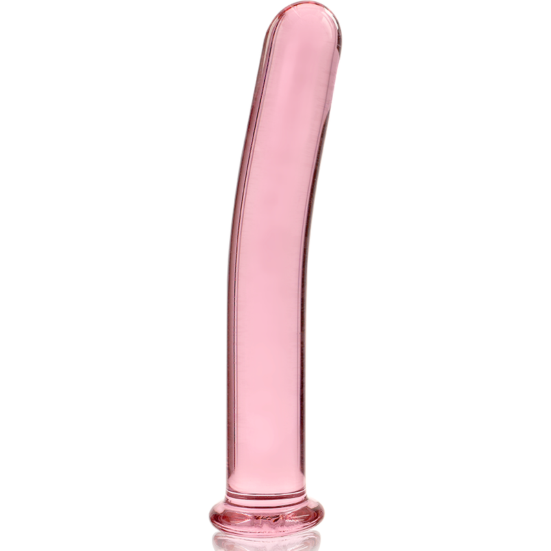Nebula Model 17 üvegdildó, 18,5 cm – rózsaszín – 4. kép