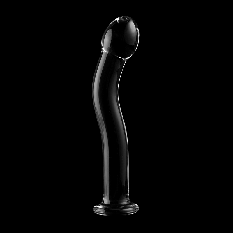 Nebula Model 18 üvegdildó, 18,5 cm – átlátszó – 6. kép