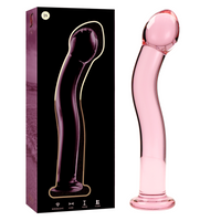 Nebula Model 18 üvegdildó, 18,5 cm – rózsaszín – 3. kép