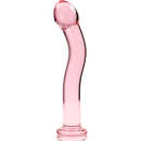 Nebula Model 18 üvegdildó, 18,5 cm – rózsaszín – 4. kép