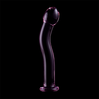 Nebula Model 18 üvegdildó, 18,5 cm – rózsaszín – 6. kép