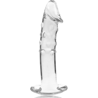 Nebula Model 19 üvegdildó, 18,5 cm – átlátszó – 4. kép