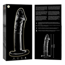 Nebula Model 19 üvegdildó, 18,5 cm – átlátszó – 5. kép