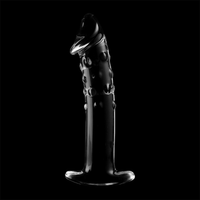 Nebula Model 19 üvegdildó, 18,5 cm – átlátszó – 6. kép