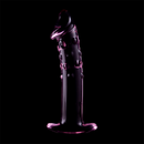 Nebula Model 19 üvegdildó, 18,5 cm – rózsaszín – 6. kép