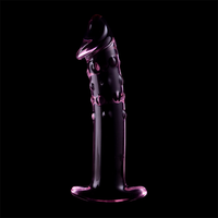 Nebula Model 19 üvegdildó, 18,5 cm – rózsaszín – 6. kép