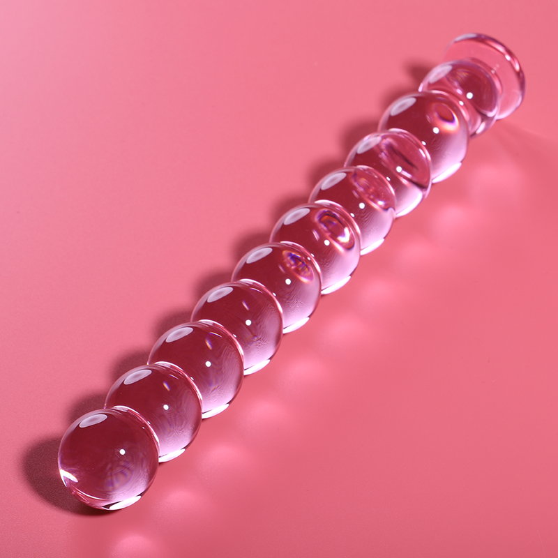 Nebula Model 22 üvegdildó, 21,5 cm – rózsaszín – 1. kép