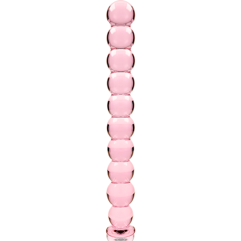 Nebula Model 22 üvegdildó, 21,5 cm – rózsaszín – 4. kép