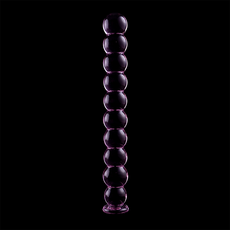Nebula Model 22 üvegdildó, 21,5 cm – rózsaszín – 6. kép