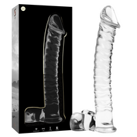 Nebula Model 23 üvegdildó, 21,5 cm – átlátszó – 2. kép