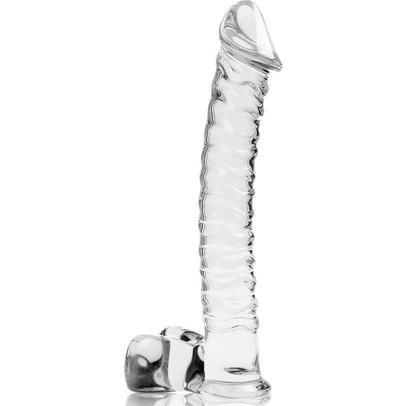 Nebula Model 23 üvegdildó, 21,5 cm – átlátszó – 4. kép