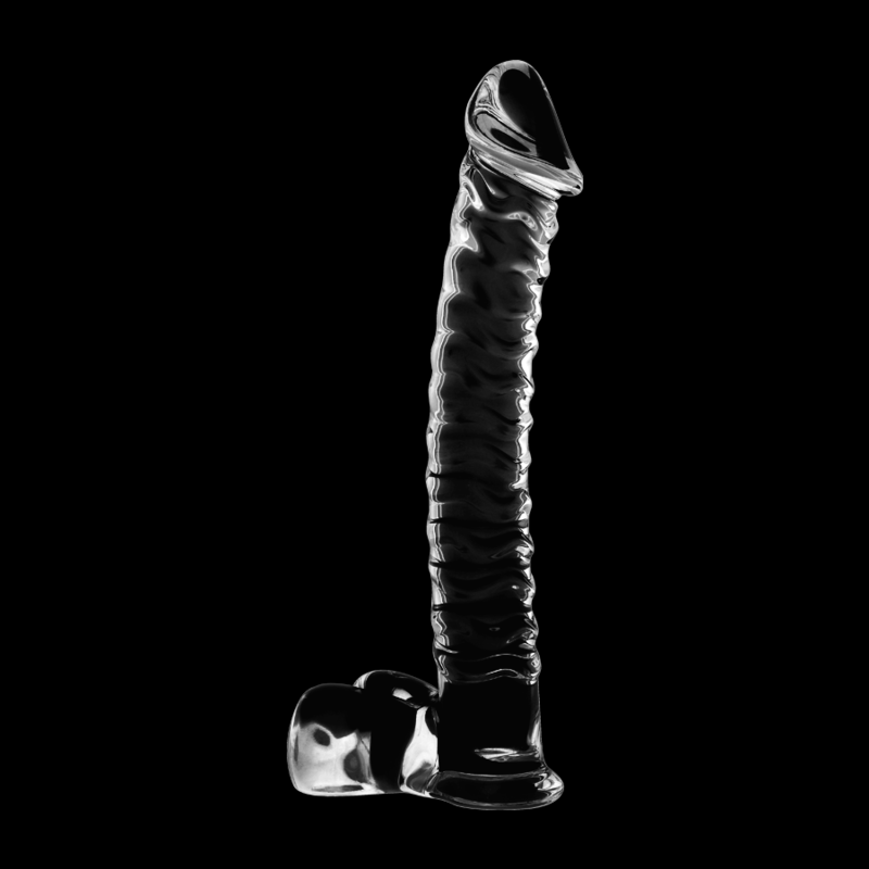 Nebula Model 23 üvegdildó, 21,5 cm – átlátszó – 6. kép