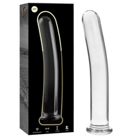 Nebula Model 9 üvegdildó, 15,5 cm – átlátszó – 2. kép