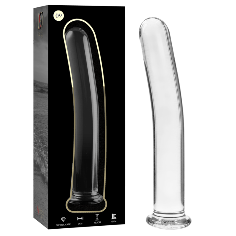 Nebula Model 9 üvegdildó, 15,5 cm – átlátszó – 2. kép