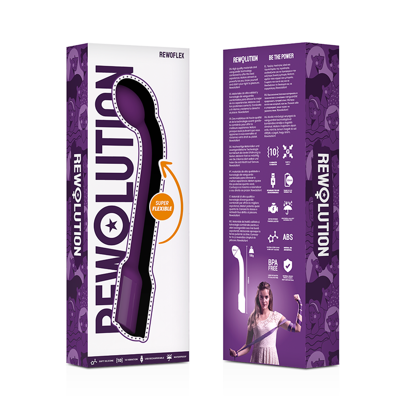 Rewolution Rewoflex hajlékony G-pont-vibrátor – 7. kép
