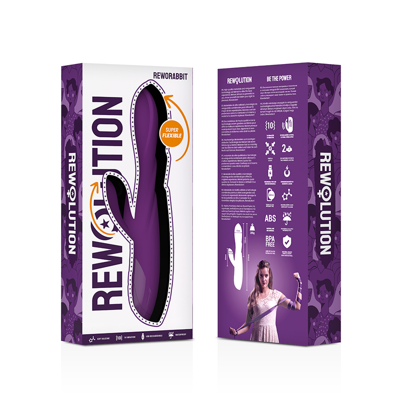 Rewolution Reworabbit hajlékony nyuszis vibrátor – 7. kép