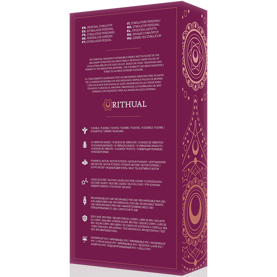 Rithual Kriya hajlékony G-pont-vibrátor – lila – 9. kép