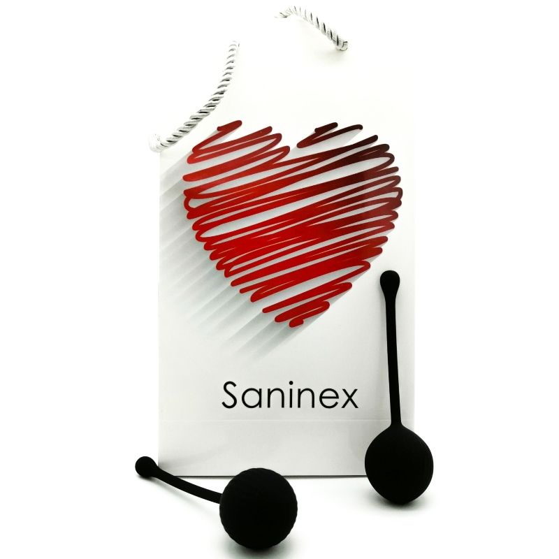 Saninex Clever szilikon gésagolyó – fekete