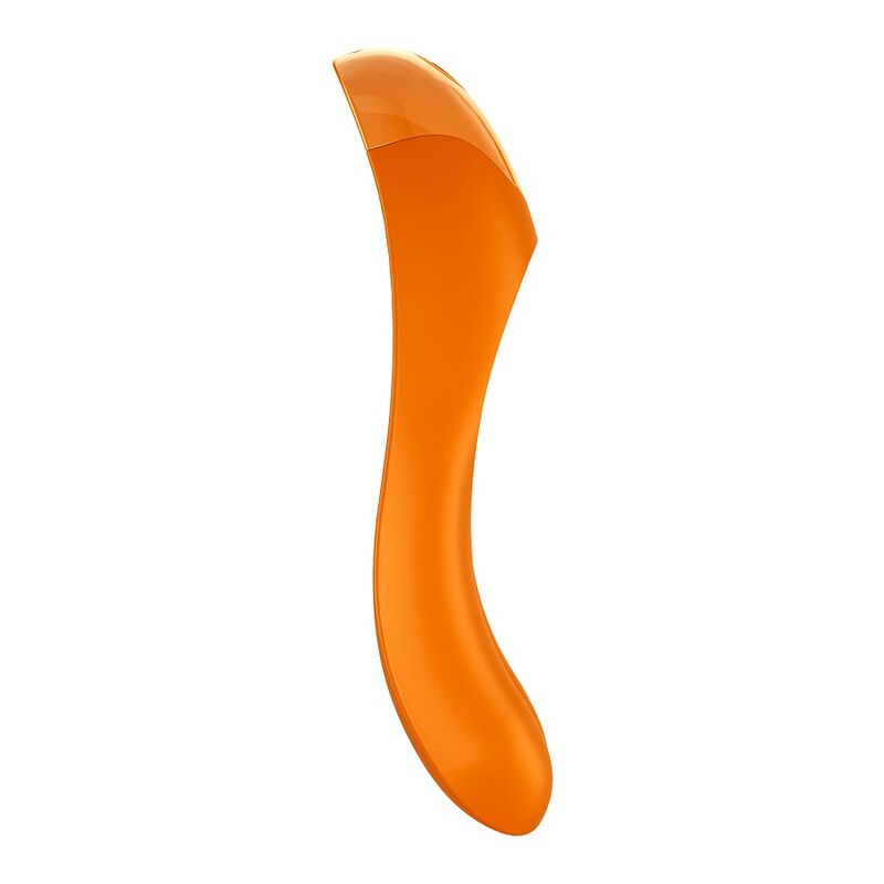 Satisfyer Candy Cane ujjvibrátor, narancs