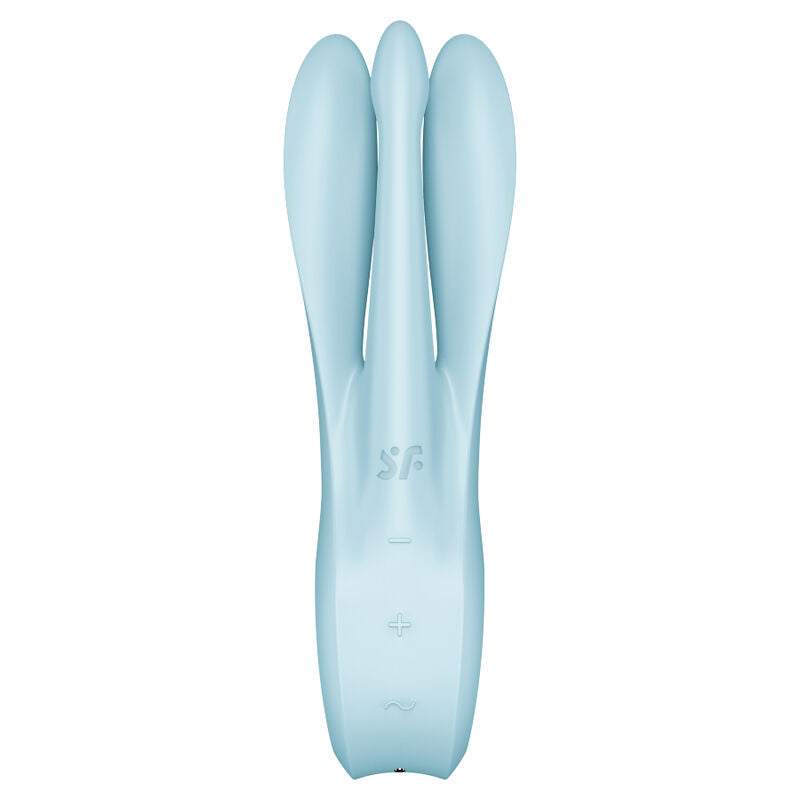 Satisfyer Threesome 1 háromkarú csiklóvibrátor, kék