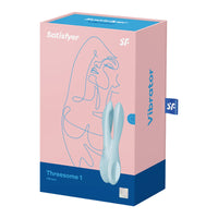 Satisfyer Threesome 1 háromkarú csiklóvibrátor, kék