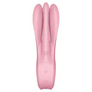 Satisfyer Threesome 1 háromkarú csiklóvibrátor, rózsaszín