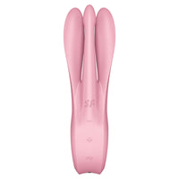 Satisfyer Threesome 1 háromkarú csiklóvibrátor, rózsaszín