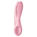 Satisfyer Threesome 1 háromkarú csiklóvibrátor, rózsaszín