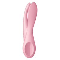 Satisfyer Threesome 1 háromkarú csiklóvibrátor, rózsaszín