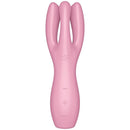 Satisfyer Threesome 3 háromkarú csiklóvibrátor, rózsaszín