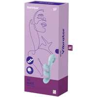 Satisfyer Tri Ball 2 háromfejű vibrátor – kék – 4. kép