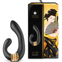 Shunga Miyo kettős G-pont-vibrátor, fekete