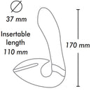 Shunga Soyo kettős G-pont-vibrátor, ibolya