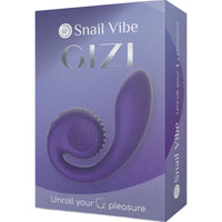 Snail Vibe Gizi kettős stimulációs vibrátor, Lila