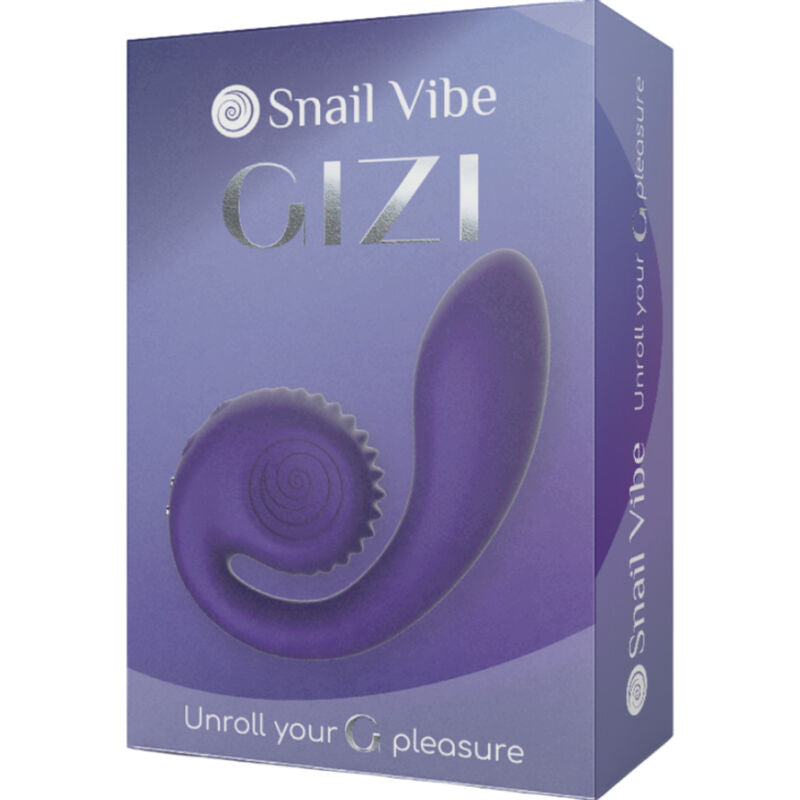 Snail Vibe Gizi kettős stimulációs vibrátor, Lila