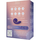 Snail Vibe Gizi kettős stimulációs vibrátor, Lila