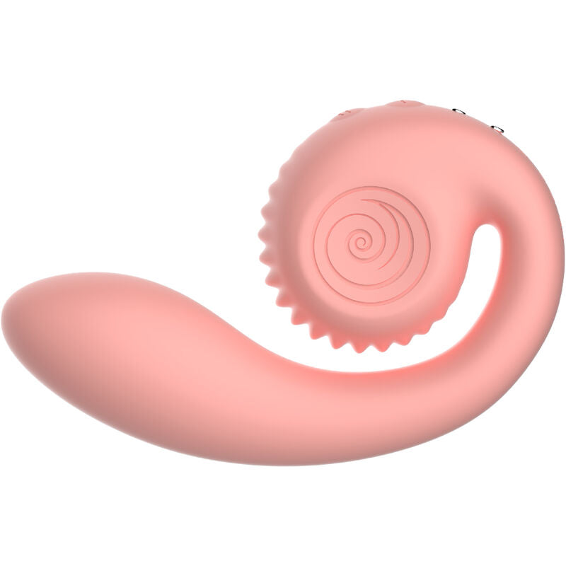 Snail Vibe Gizi kettős stimulációs vibrátor, Rózsaszín