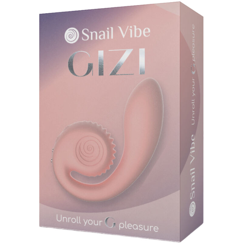 Snail Vibe Gizi kettős stimulációs vibrátor, Rózsaszín