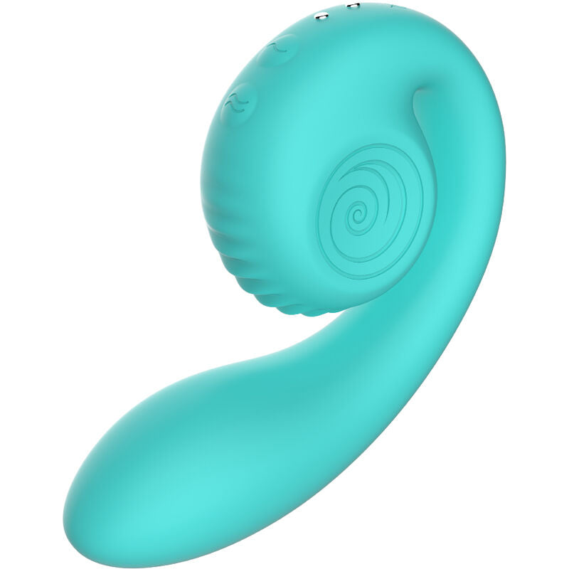 Snail Vibe Gizi kettős stimulációs vibrátor, Tiffany kék