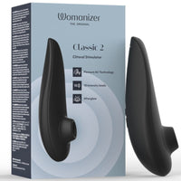 Womanizer Classic 2 léghullámos csiklóizgató – fekete