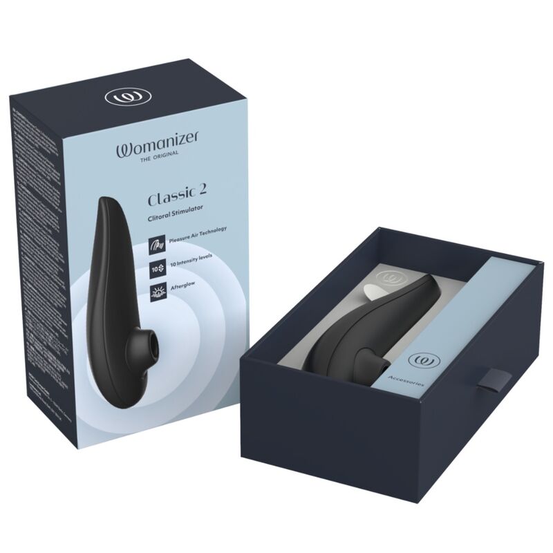 Womanizer Classic 2 léghullámos csiklóizgató – fekete – 11. kép